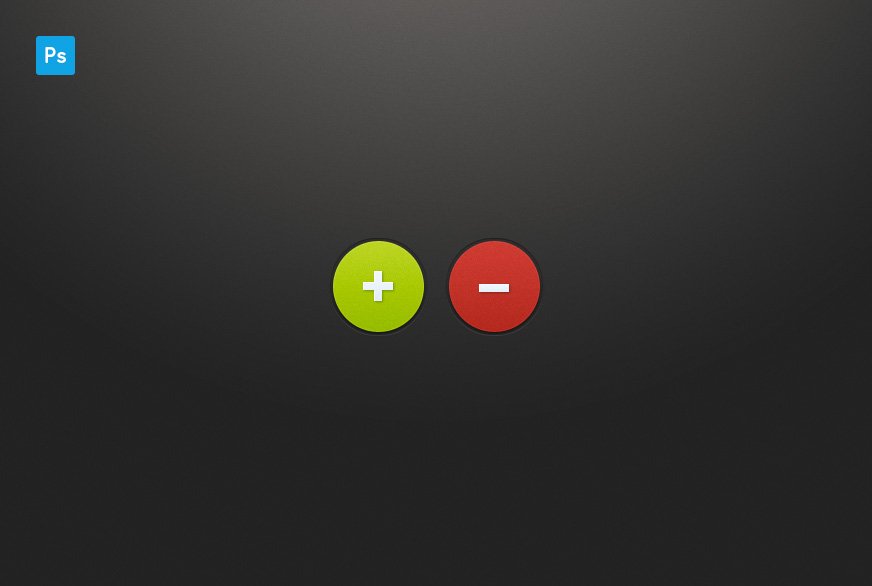 Freebie: Plus & Minus Buttons | PSDchat