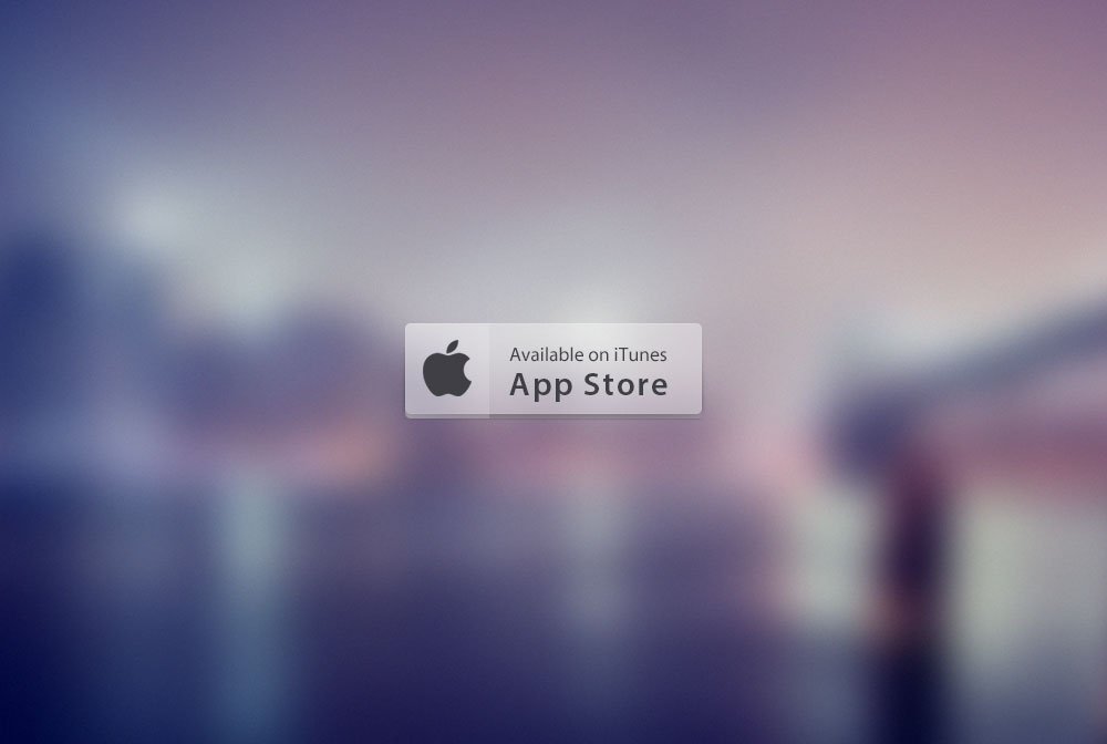 UI Element: Transparent App Store Button | PSDchat