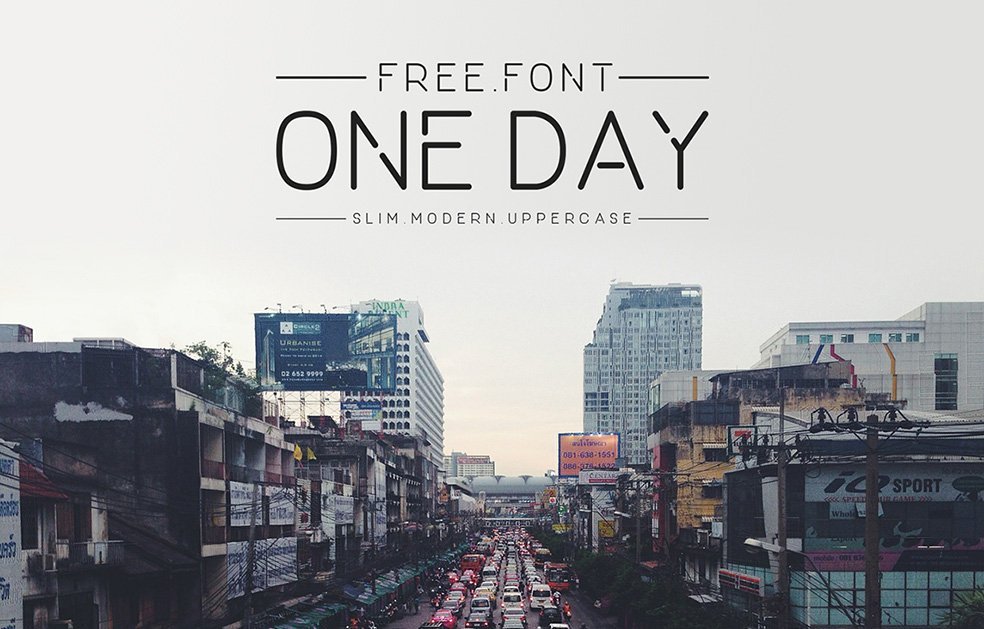One Day Free Font